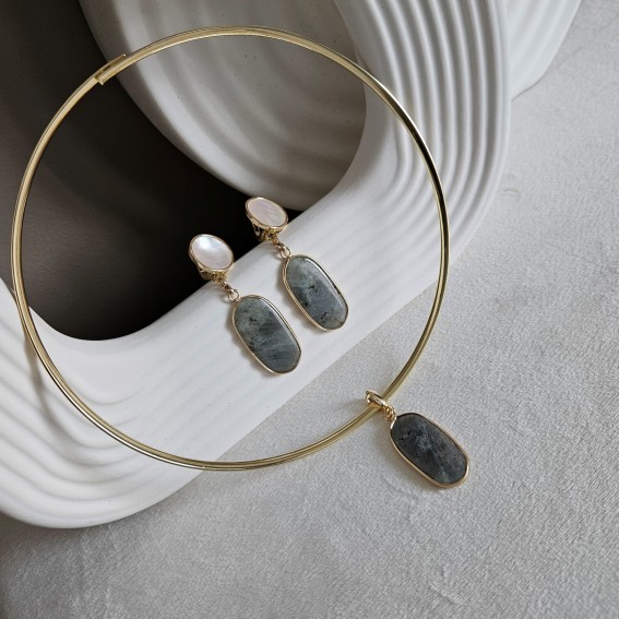 Комплект (Колье + Серьги)